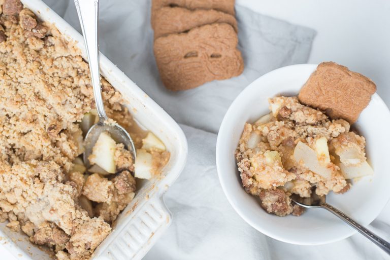 Video Appel Peren Crumble Met Speculaas OhMyFoodness