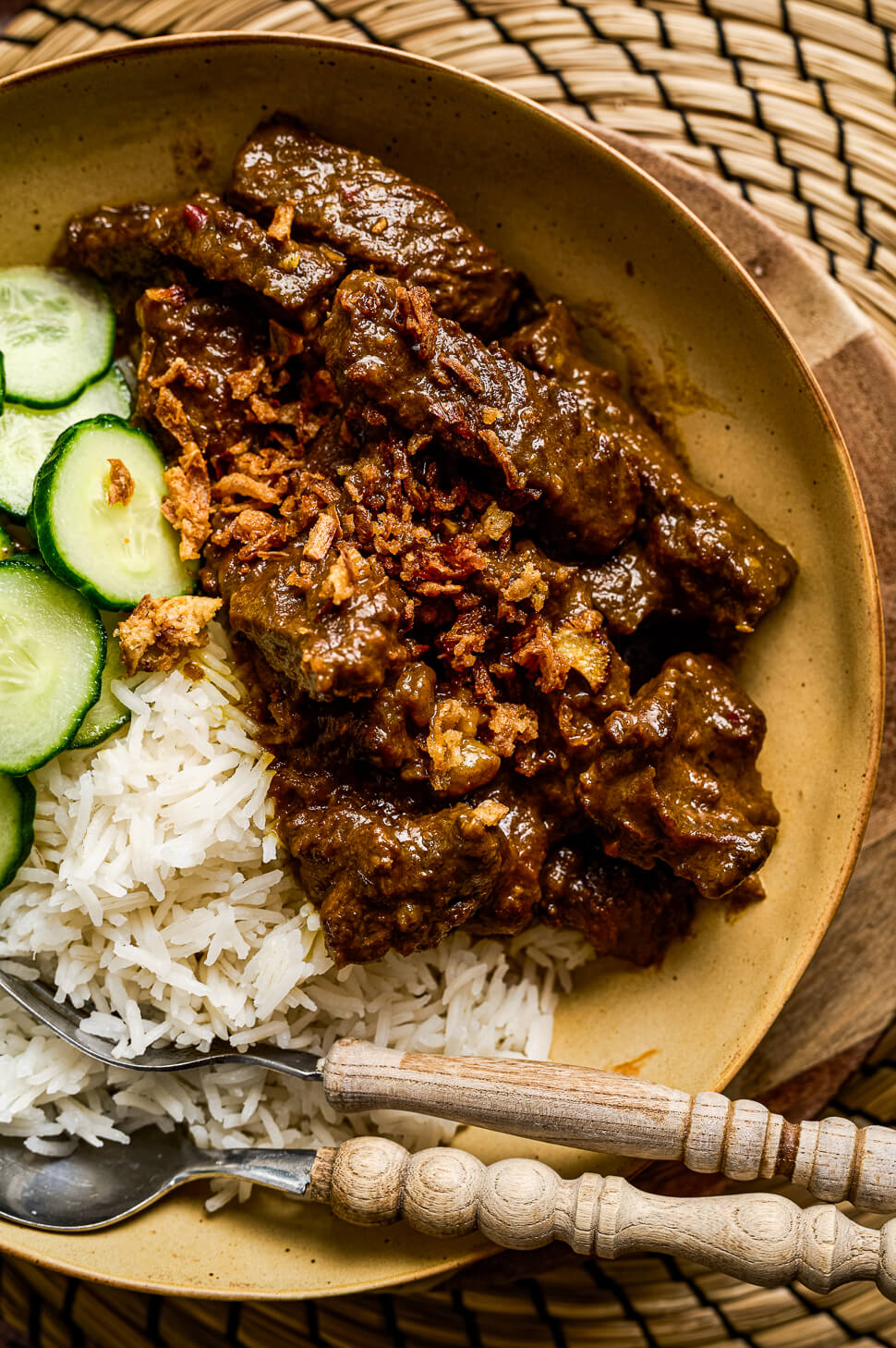 Rendang maken