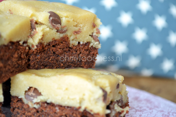 cookiedough brownies 