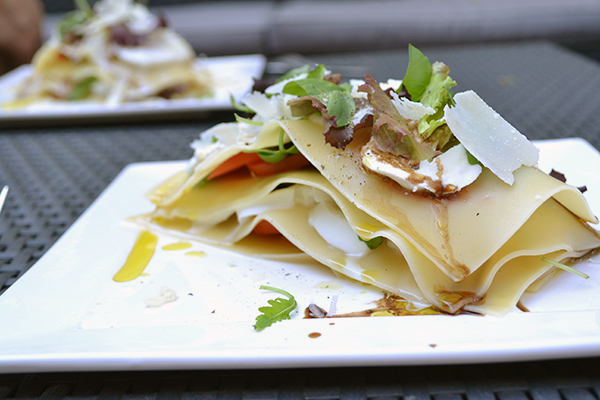 zomerse lasagne caprese