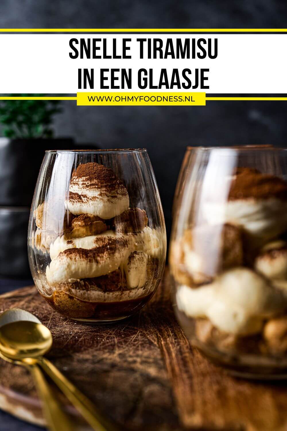 tiramisu toetje glas