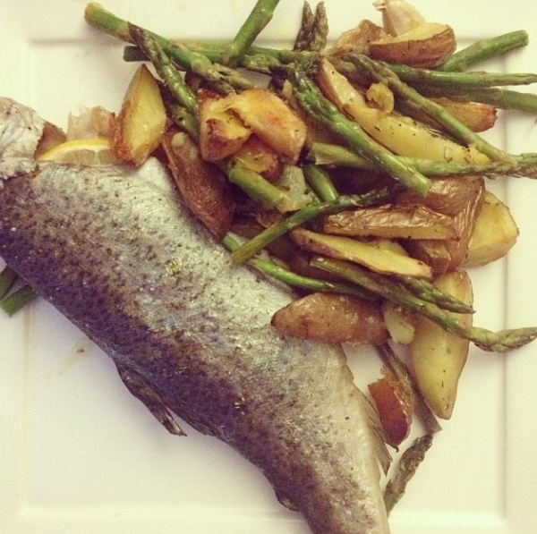 forel uit de oven