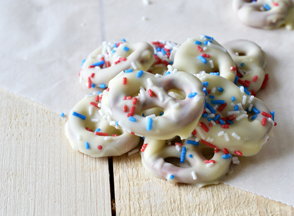 witte chocoladepretzels