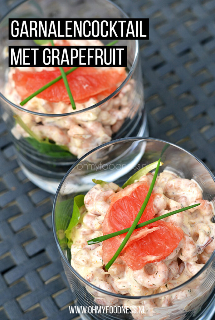 Garnalencocktail met grapefruit OhMyFoodness