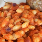 witte bonen in tomatensaus