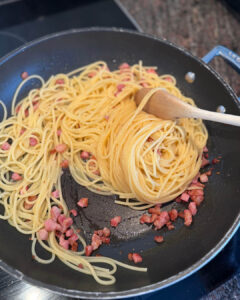 Pasta carbonara