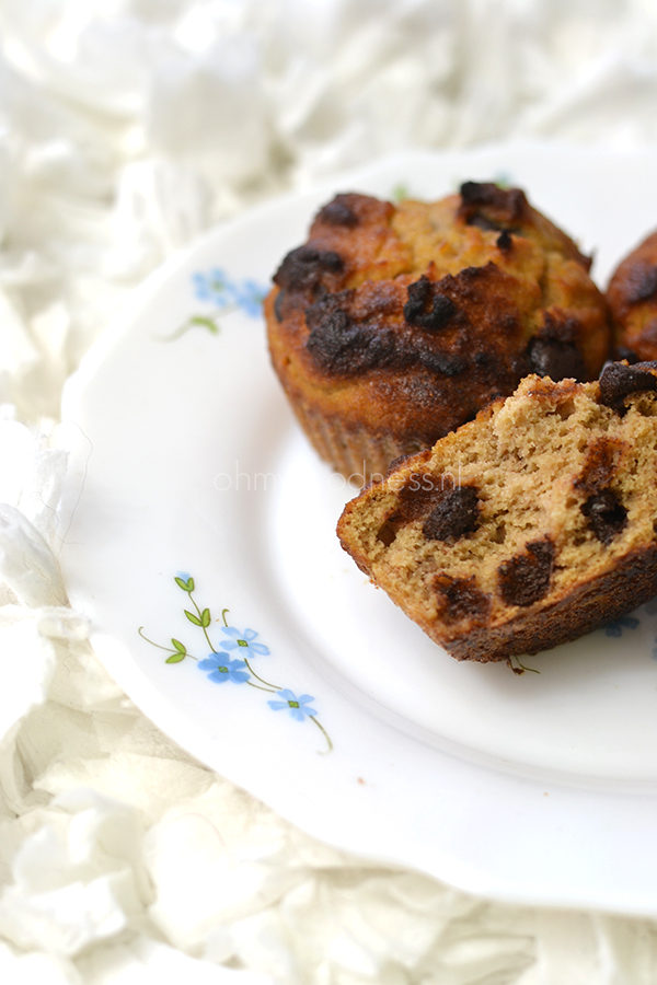 Paleo chocolademuffins