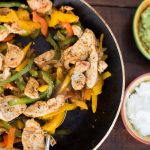 Fajita's met Kip