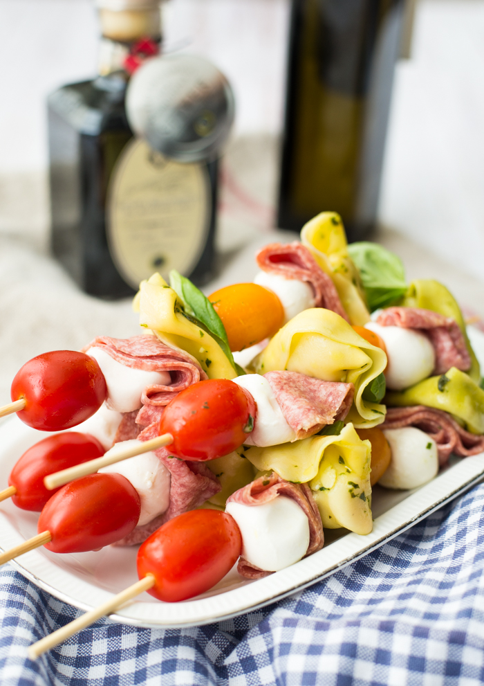 Tortellinispiesjes met pesto