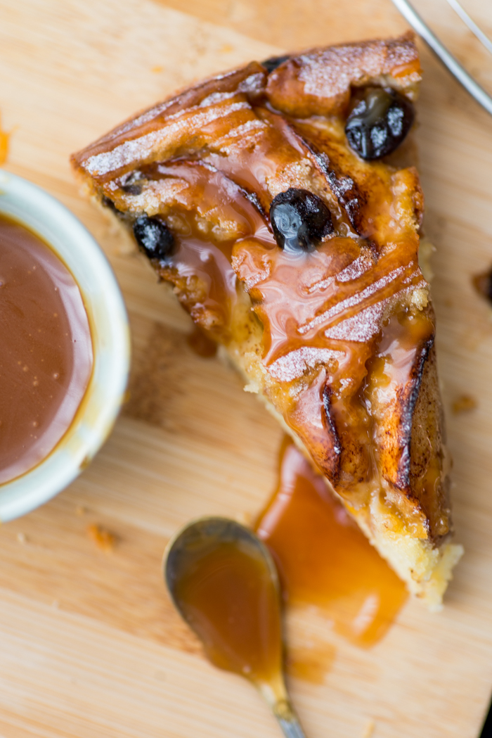 Kruidige appeltaart met gezouten karamel