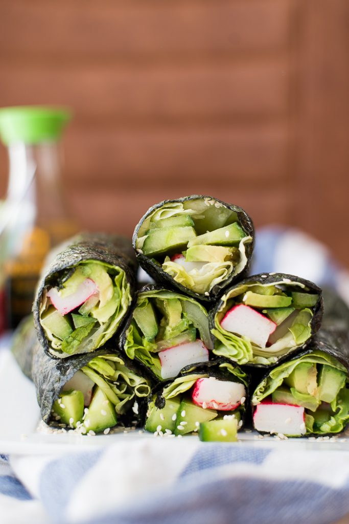 10x Koude wrap recepten 10 California Nori wraps (sushiwraps)