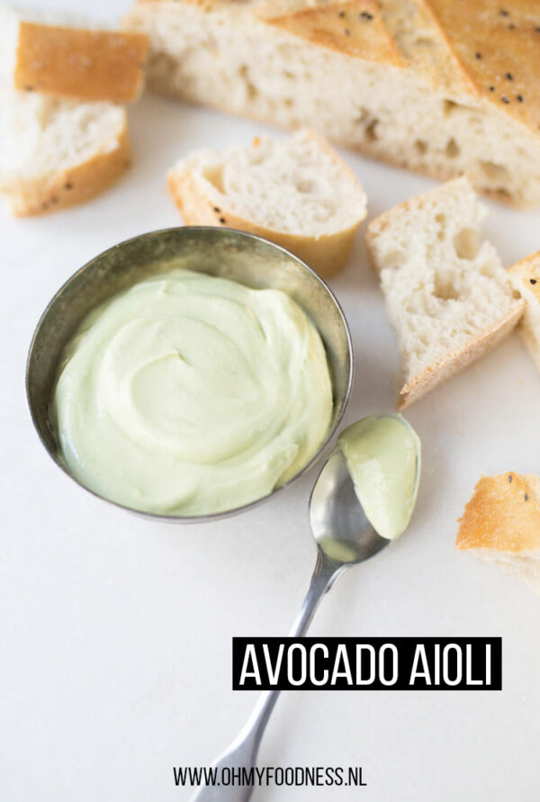 Avocado Aioli - OhMyFoodness