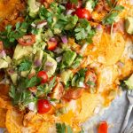 BBQ-chicken nacho's