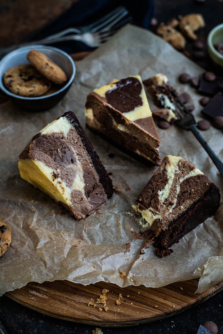 Triple Chocolate Cheesecake