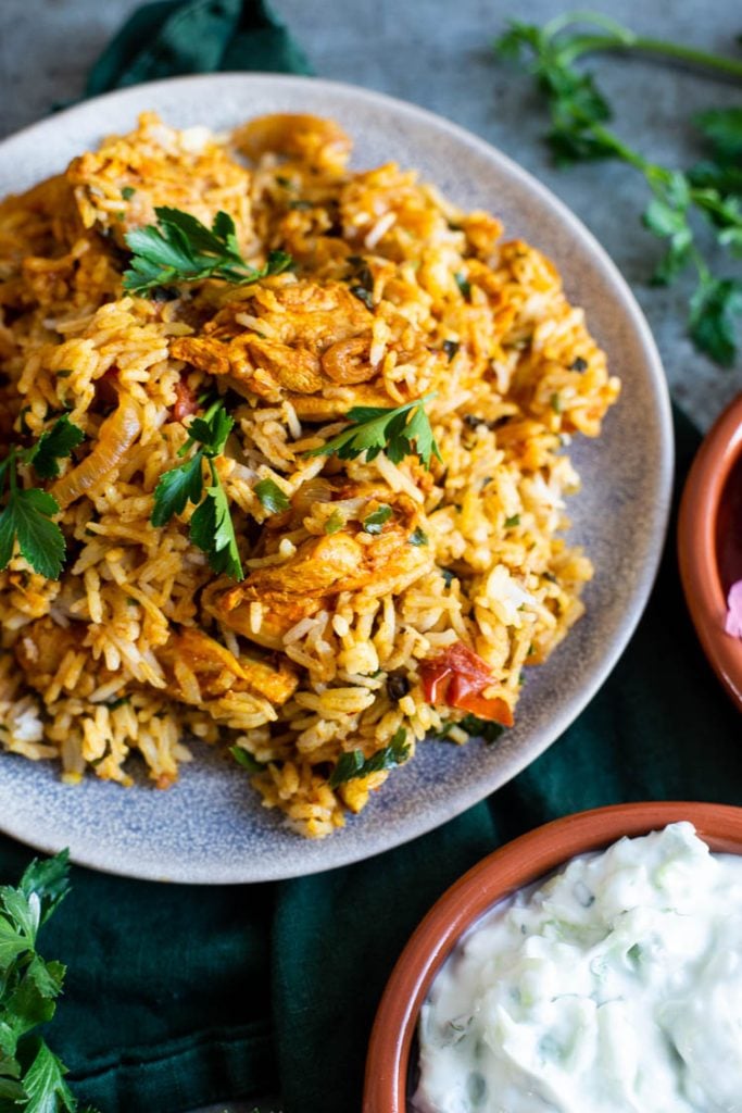 biryani recept