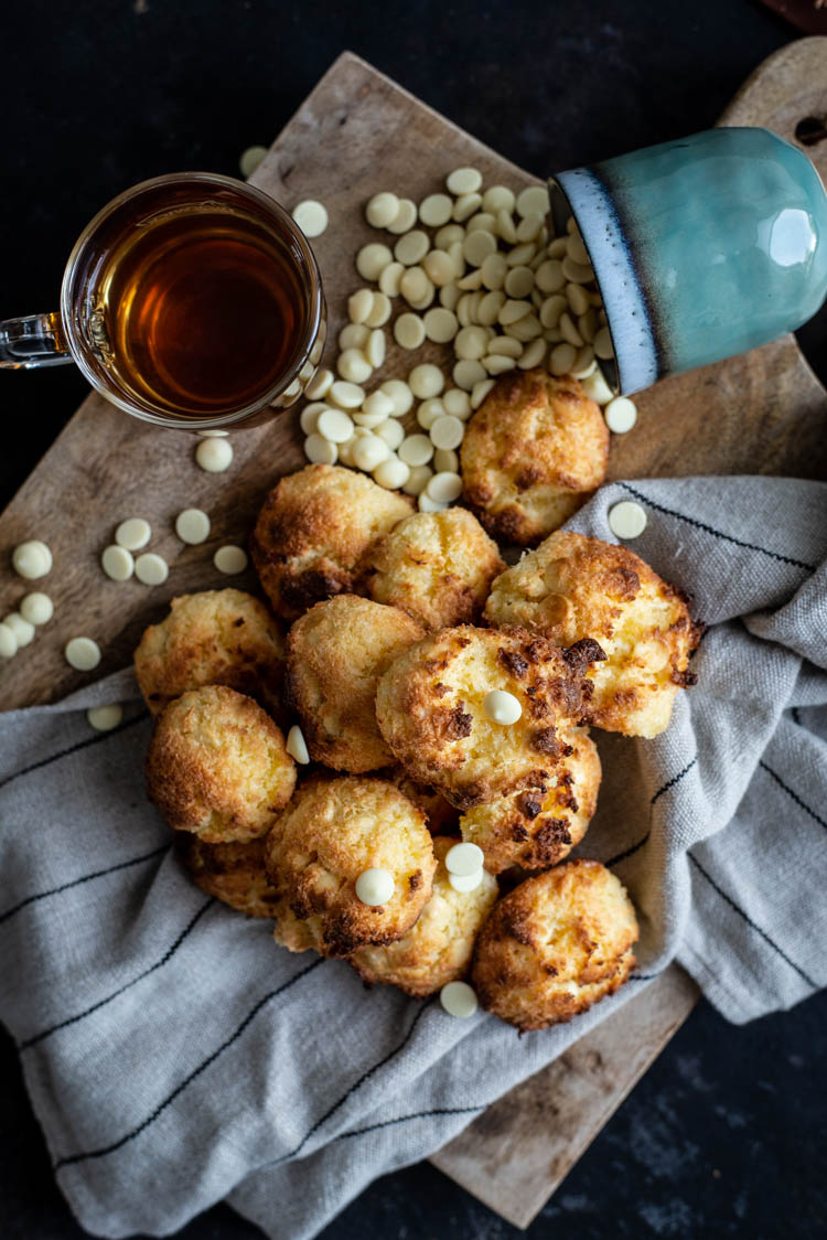 Kokosbollen met witte chocolade