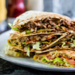 Cheeseburger Quesadilla's