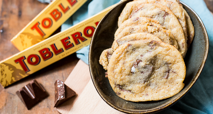 Toblerone cookies