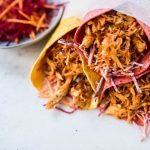 pulled chicken wraps slowcooker
