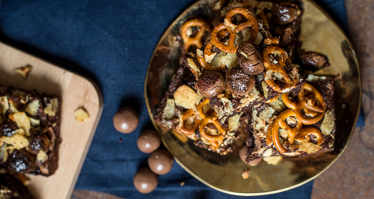 Compost fudgy brownies