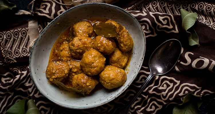 Rendangballetjes uit de slowcooker