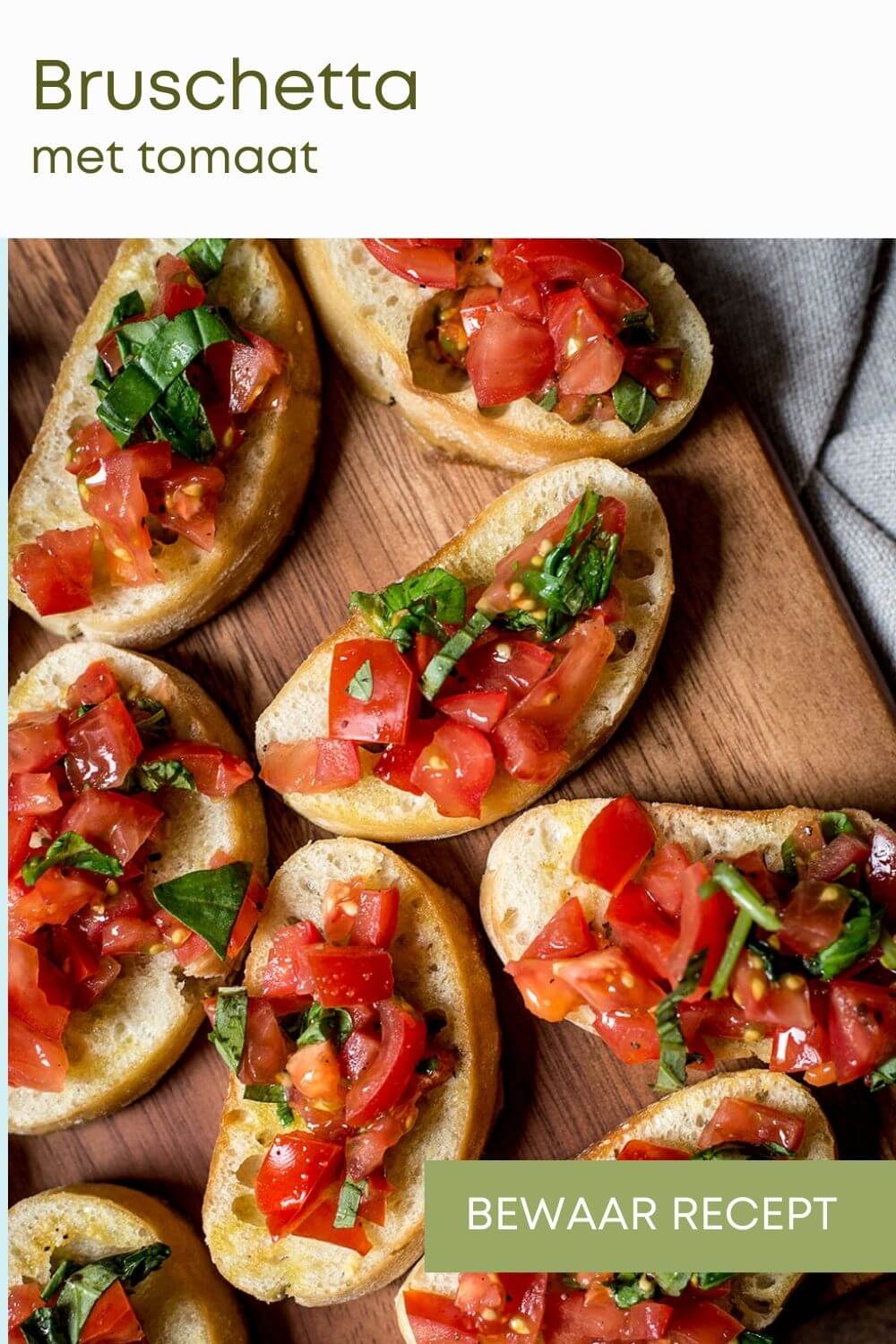 Bruschetta tomaat