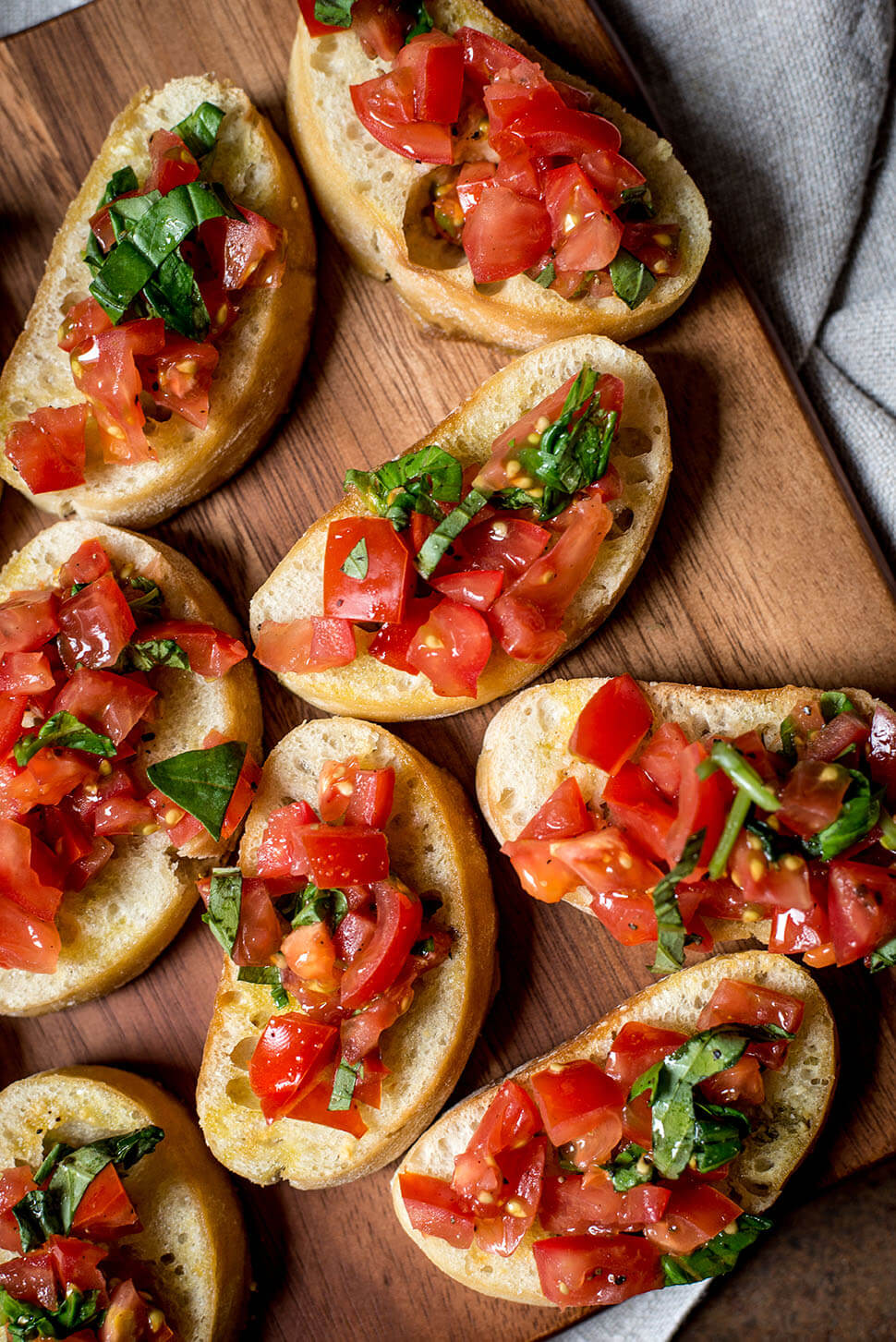 Bruschetta met tomaat
