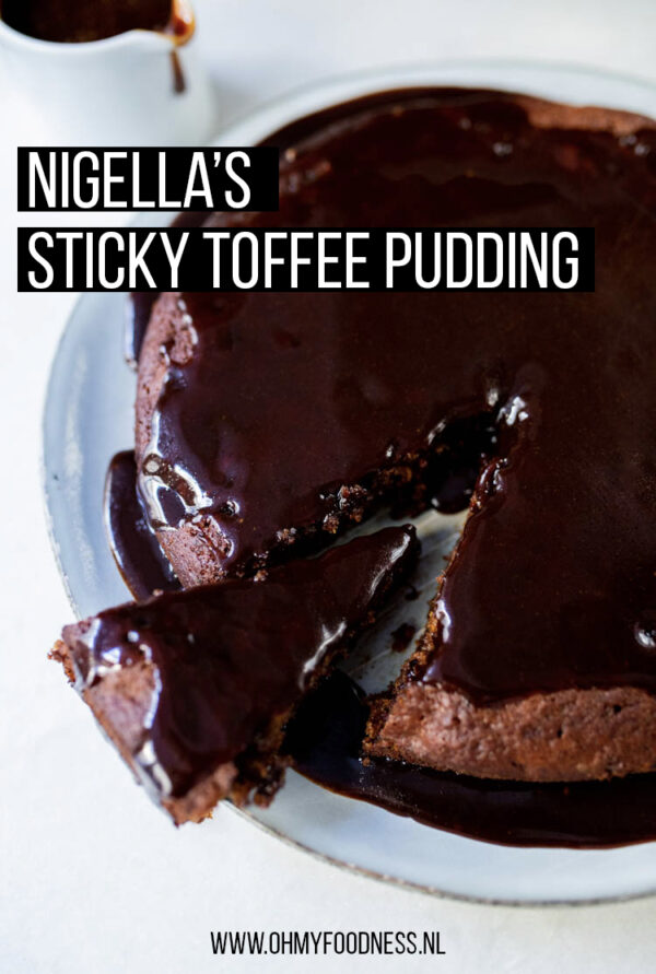 Nigella's sticky toffee pudding OhMyFoodness