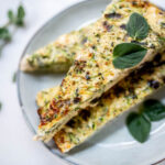 Courgette omelet