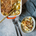 Mac & Cheese met cervelaat en champignons