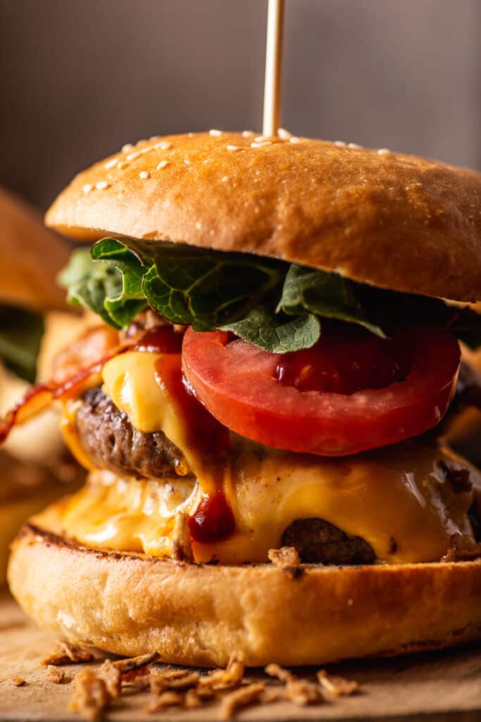 Fastfood Friday Double Steakhouse Burger à la Burger King OhMyFoodness