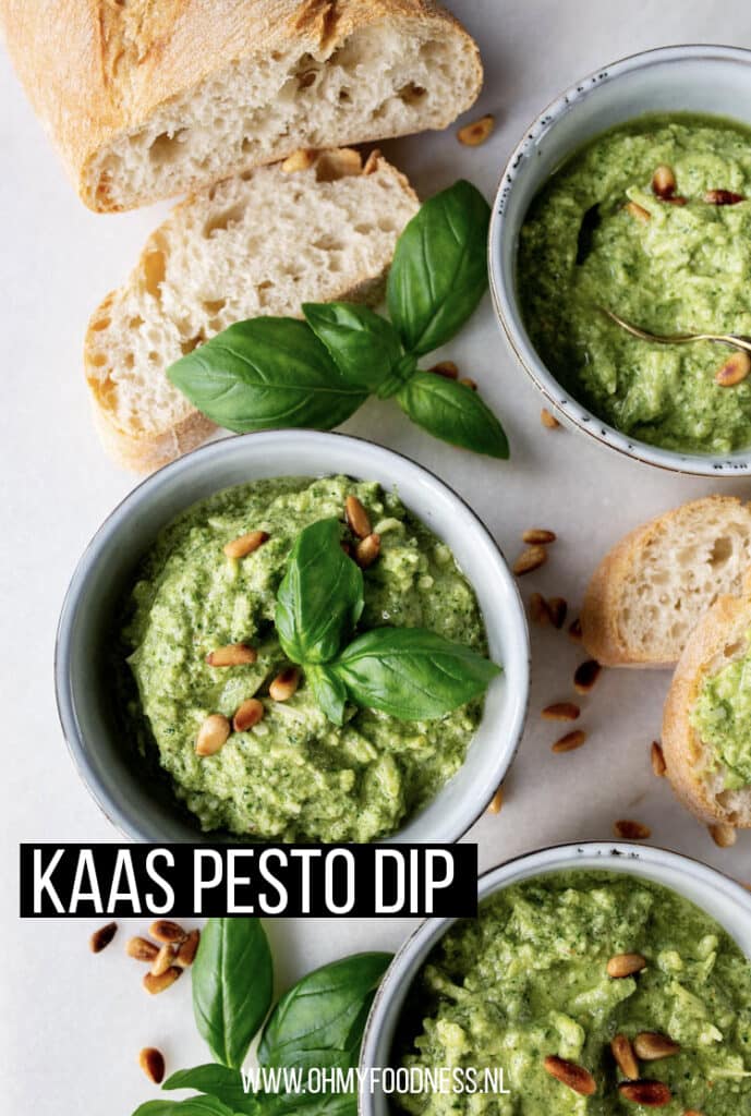 Kaas Pesto Dip OhMyFoodness