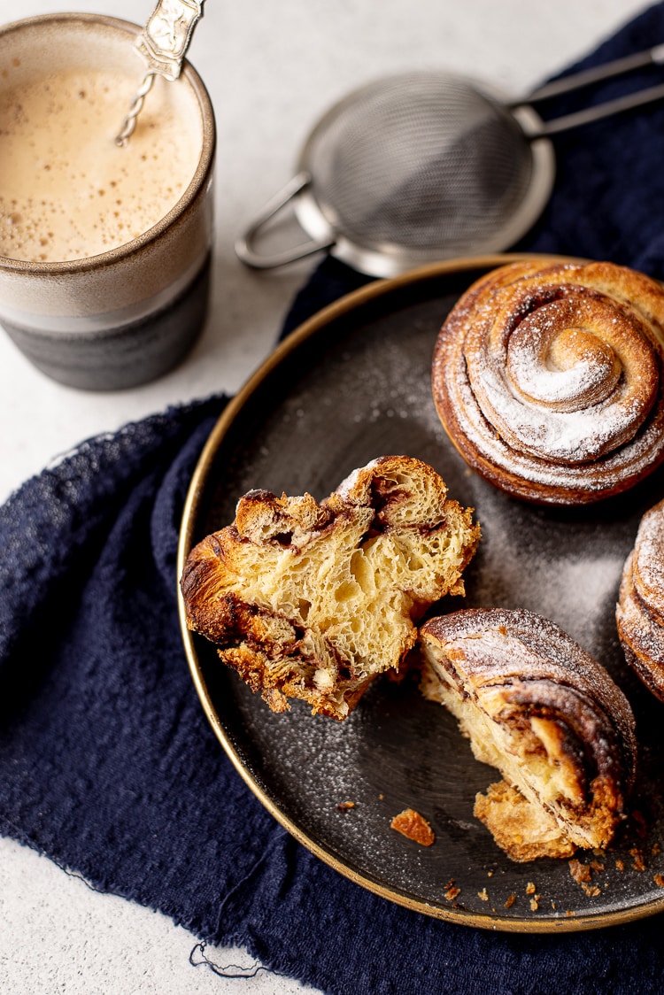 Nutella cruffins