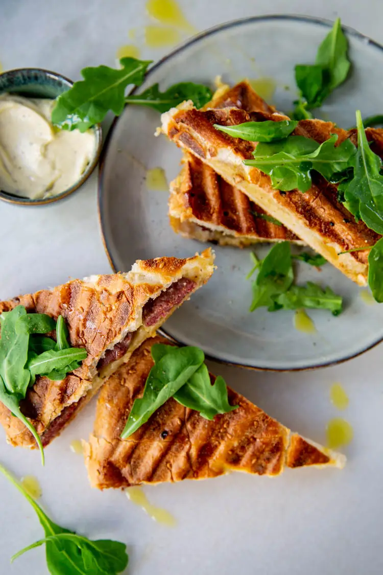 7x tosti inspiratie 3 Turks brood tosti met truffelmayonaise