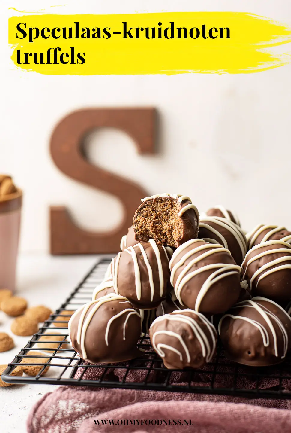 Speculaas-kruidnotentruffels