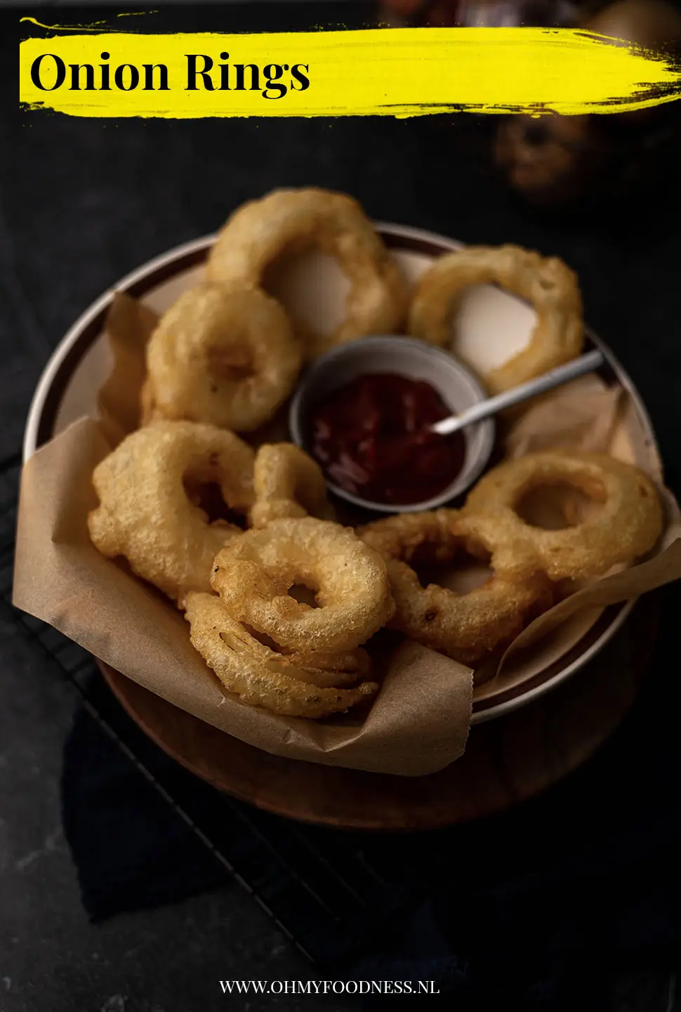 Onion rings zonder bier