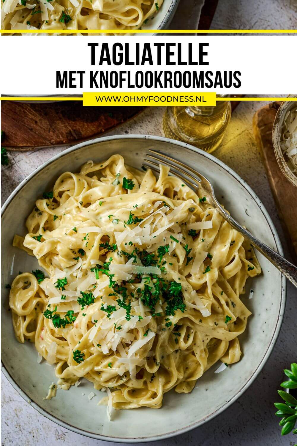 pasta witte saus