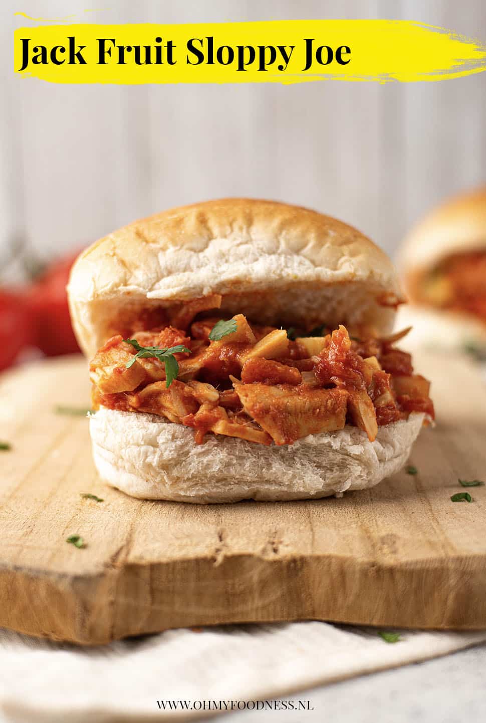 Jackfruit Sloppy Joe