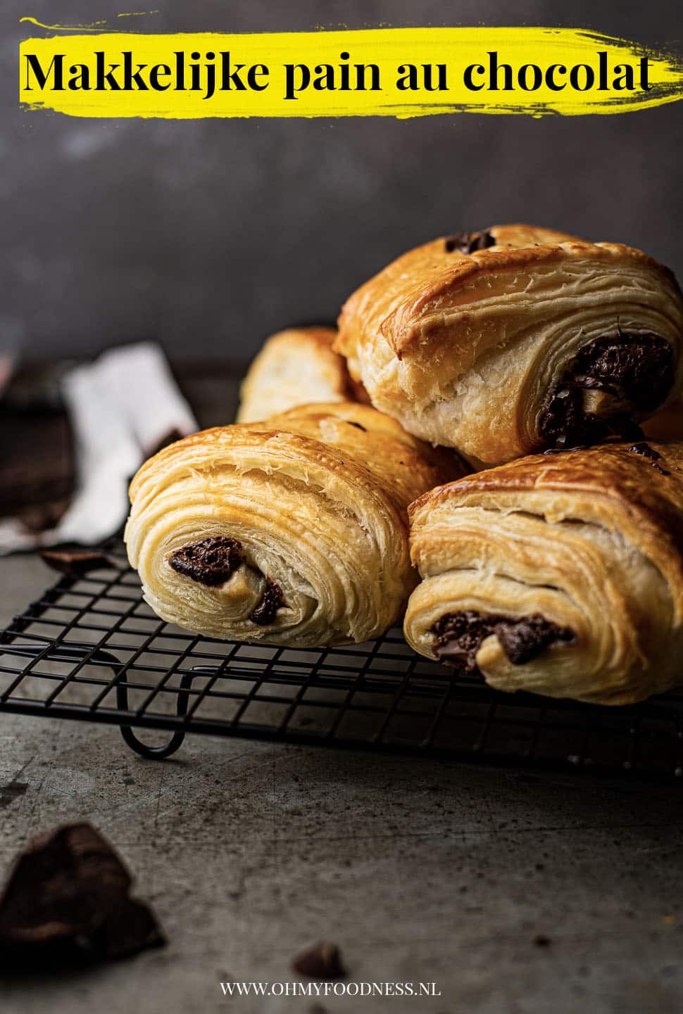 Makkelijke pain au chocolat