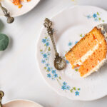 Orange velvet cake