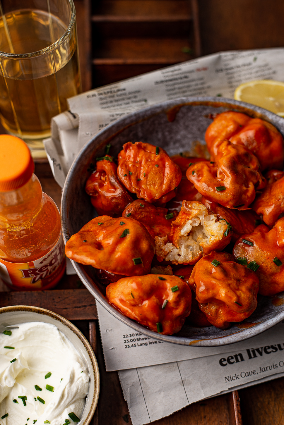 Buffalo cauliflowerwings 