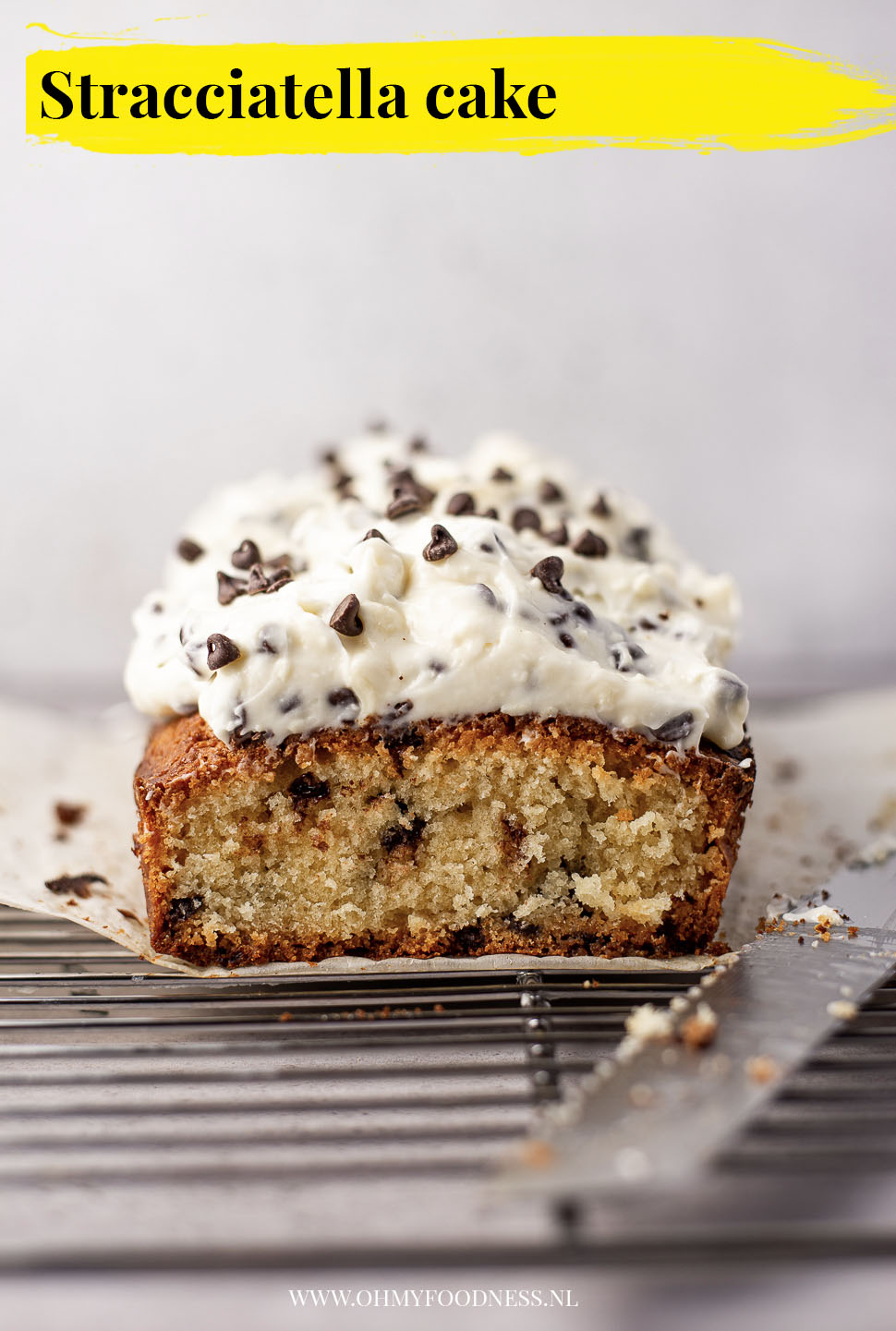 Stracciatella cake