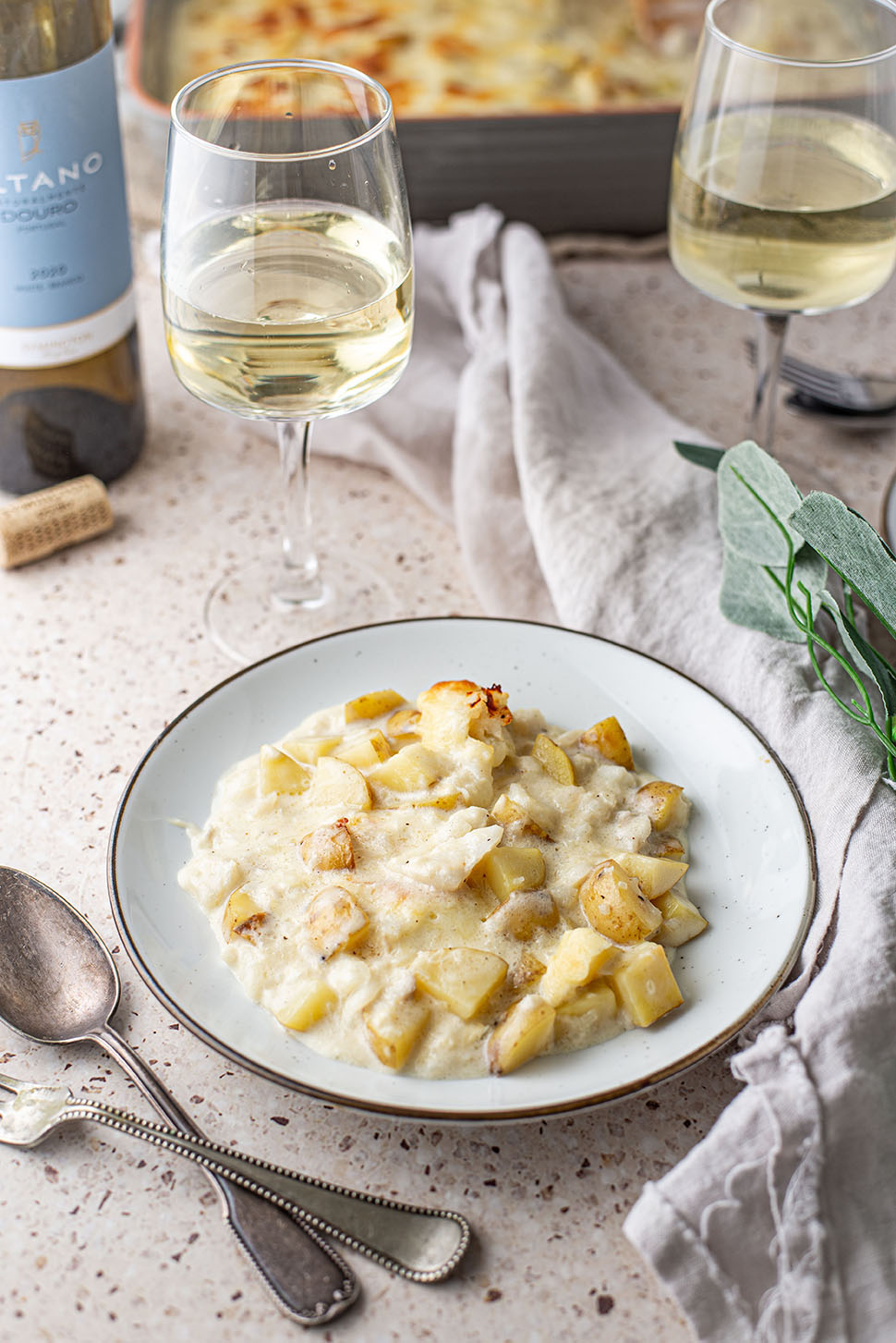 Bacalhau com natas