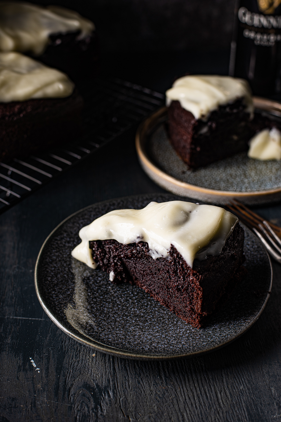 Chocolade-guinness cake