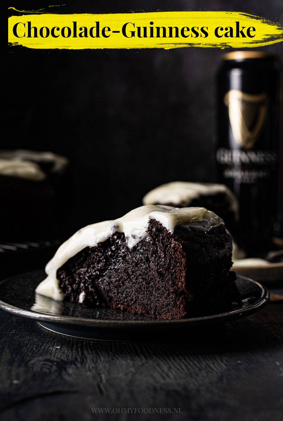 Chocolade-guinness cake