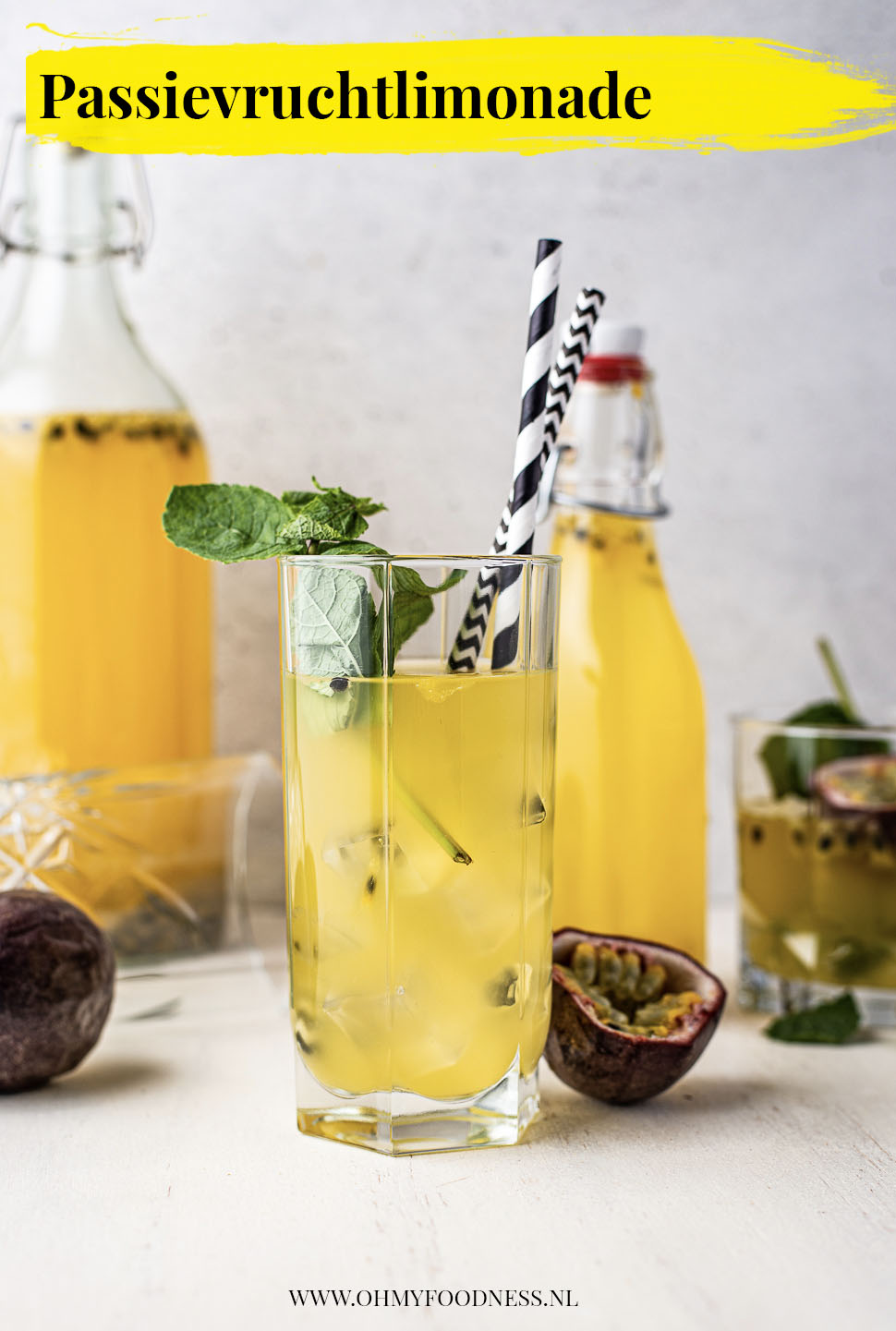 Passievruchtlimonade