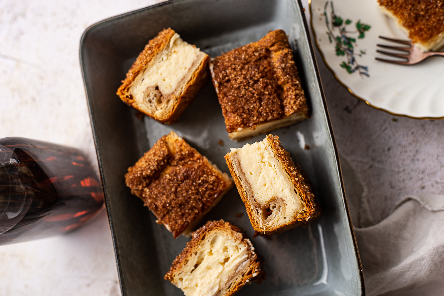 Churro cheesecakebars