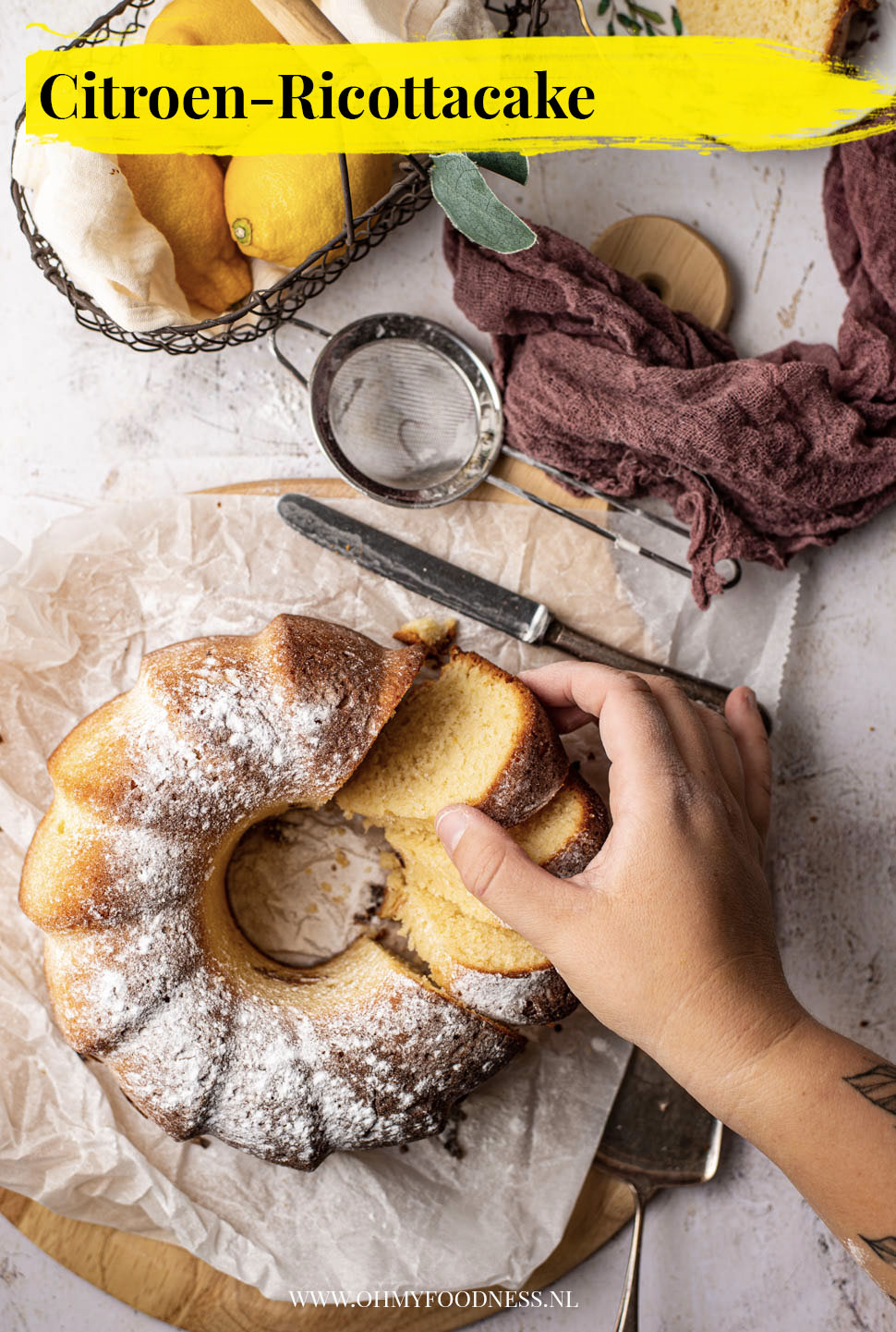 Citroen-ricottacake