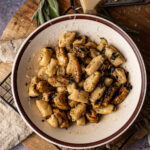 Ricotta gnocchi met salieboter