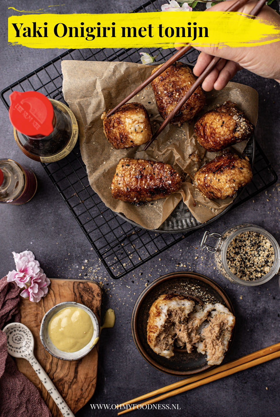 Yaki Onigiri met tonijn